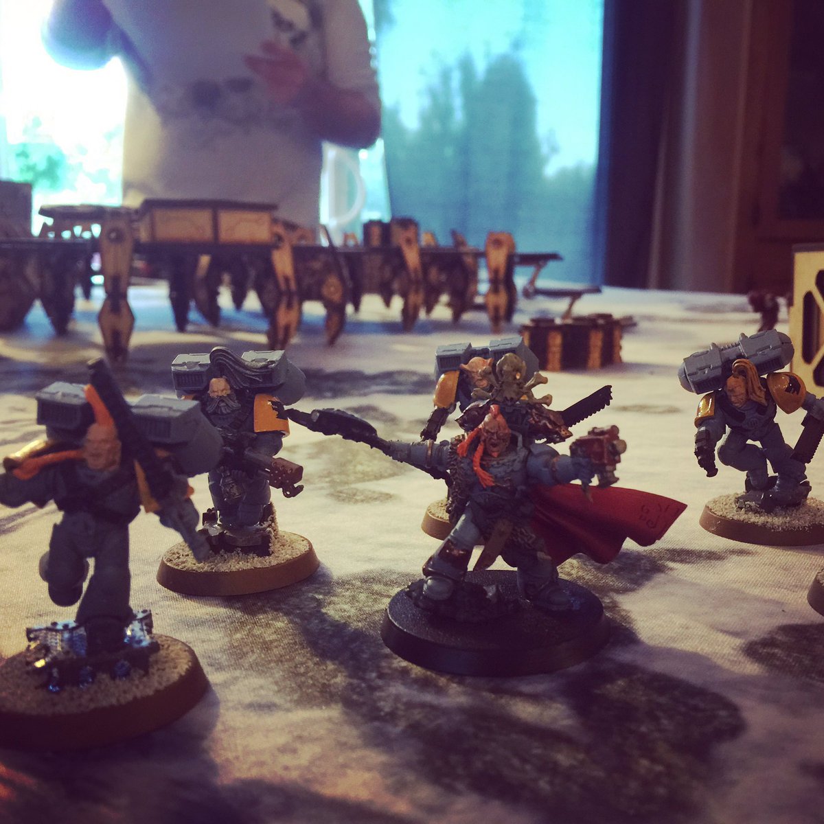 NicDrennon's tweet photo. WarHammer Wednesday #BroHammer https://t.co/tOAL4cmY02