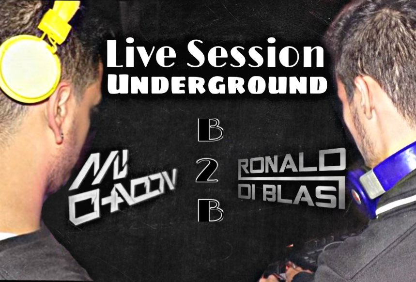 RonaldDiBlasi's tweet photo. LiveSession Underground @DjMjChacon B2B #RonaldDiBlasi https://t.co/0UuNUF7VYt https://t.co/ipIV4EmNuw