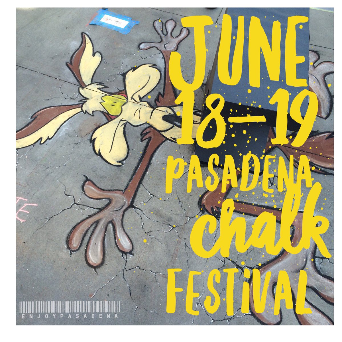 EnjoyPasadena's tweet photo. June 18-19 #Pasadena Chalk Fest | 10am-7pm | FREE at Paseo Colorado #MyDayInLa @LATimescitybeat https://t.co/Z3kqoYaHAF