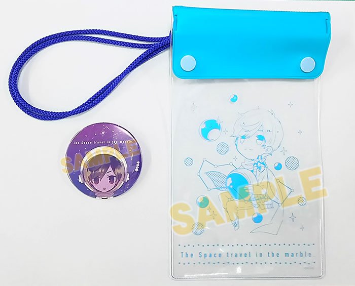 株式会社アニメイト そらる ビー玉の中の宇宙 アニメイト限定セット 限定版特典 防滴ポーチ と 54mm缶バッチ の実際の画像が届きましたアニ ご予約受付中です 詳細はコチラ T Co 6xvkt94jc5