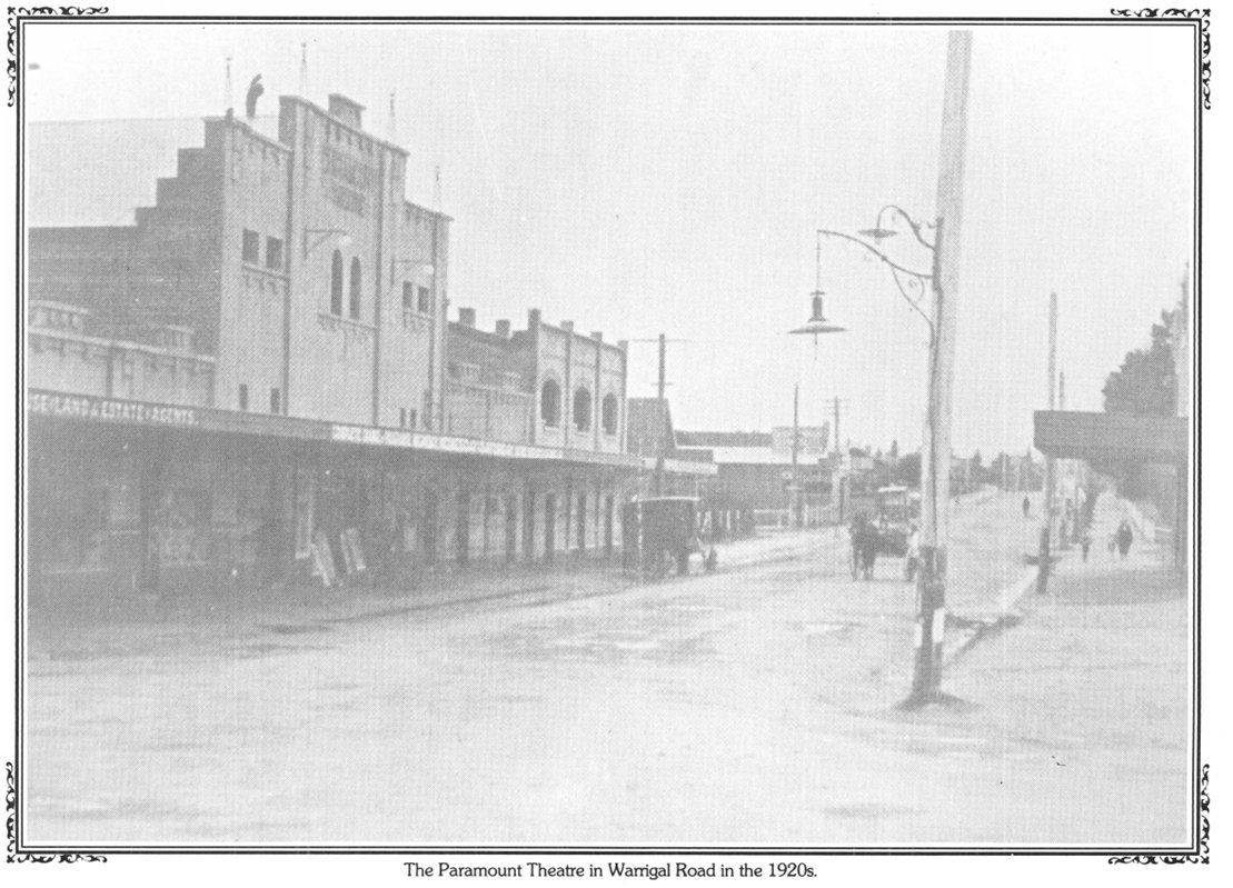 Paramount3166's tweet photo. The Paramount #Theatre was integral to #Oakleigh growth, it was the largest in the southern hemisphere.  #TBT https://t.co/jgT1Cc586M