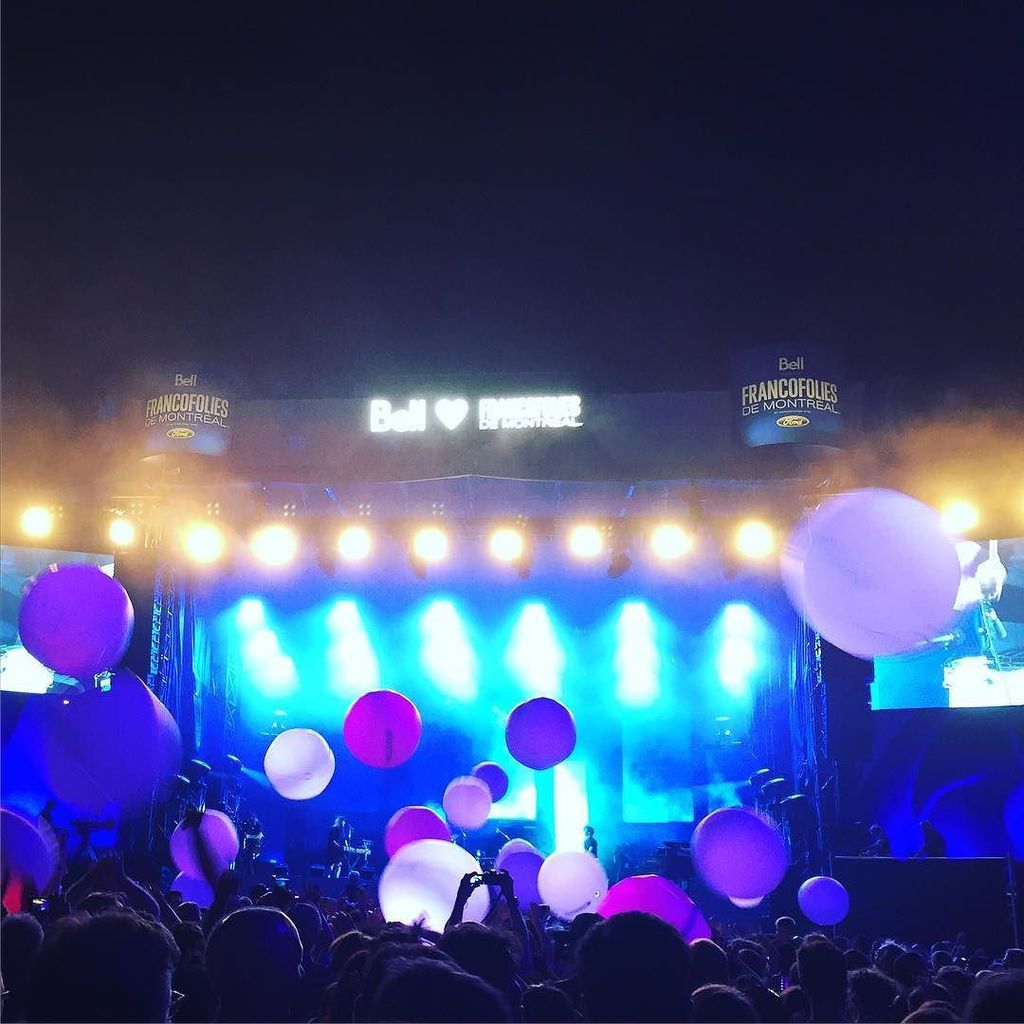 C'était super les ballons. #francofolies ift.tt/1rr9ZQg
