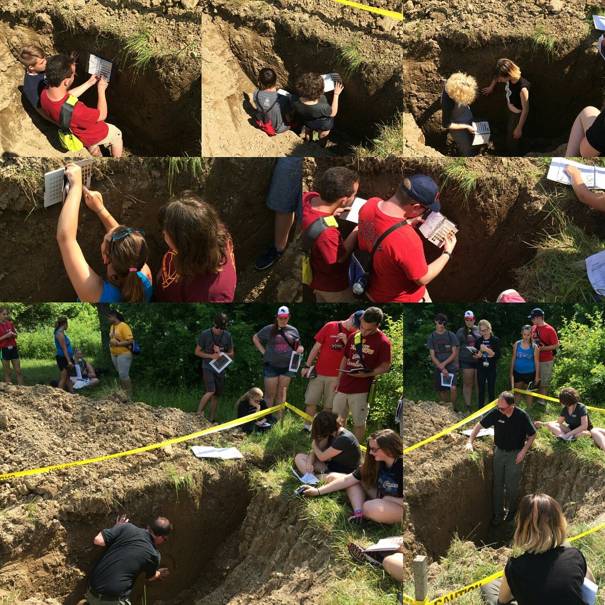 LearnStreamInt's tweet photo. Soil Pit at James Barrow Field Station
#LearningStreams #GetInThePit
@hiramcollege https://t.co/yGjSmAuDrg