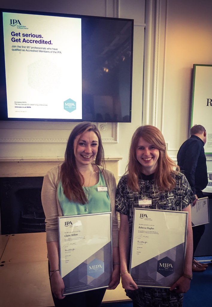 media_milts's tweet image. We just got MIPA Accredited :-) @The_IPA @HughesAtRocket