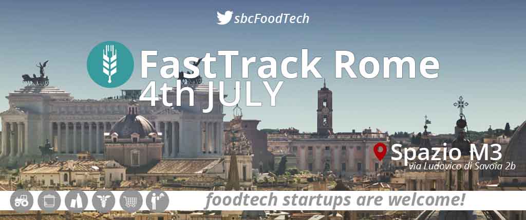 sbcFoodTech's tweet photo. Are you a top Italian #foodtech #startup? Join our #sbcFastTrack in Rome on July 4 https://t.co/x8Kd8CXMyq https://t.co/wLmRghlJnR