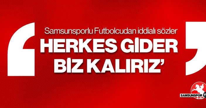 Herkes Gider Biz Kalırız! dlvr.it/LZTmBB