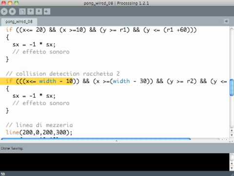 videotutorialol's tweet image. HowTo #Wired PONG - 8 - La versione ... - #HowtoWired #Processingorg #Programmazione wp.me/p7r4xK-172