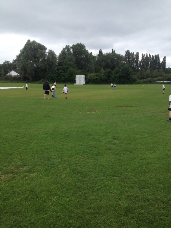Annual John Barker Trophy match is underway <a href="/Unsworth_CC/">Unsworth Cricket</a> between <a href="/sunnybankschool/">Sunny Bank Primary</a> and <a href="/HollinsGrundy/">Hollins Grundy</a>