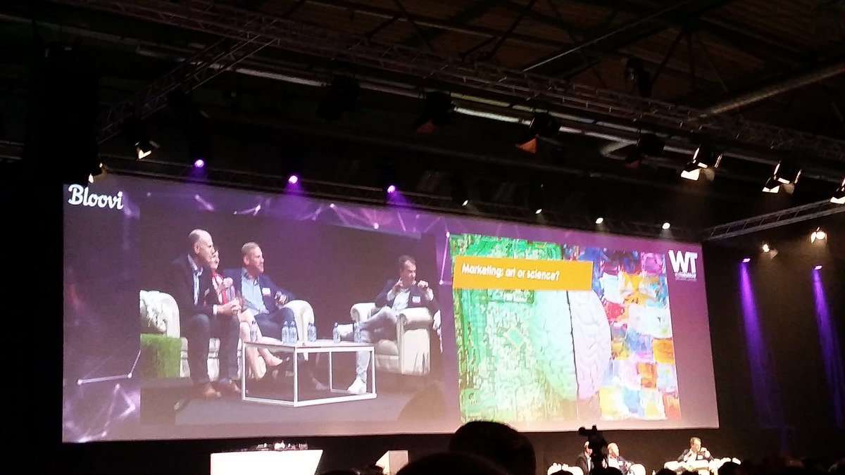 "Marketing art or science?" @RenoutvanHove #webtomorrow