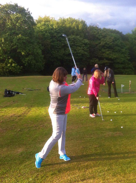 New "Advanced" Girls Getin2 Golf class starts tonight at Towneley, looking forward to it <a href="/TowneleyGolf/">Towneley Golf Club</a> <a href="/GetIn_2/">Get in2</a>