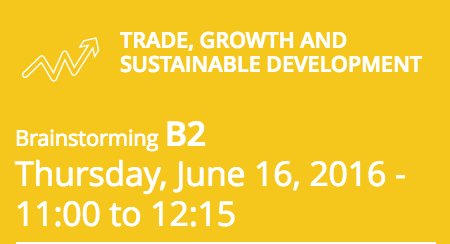 ECDPM's tweet photo. Starting now: Brainstorming on how Aid for Trade can contribute to implementing the #SDGs @ #EDD15 w/.@kvhkvh1 https://t.co/BOUr4uhimK