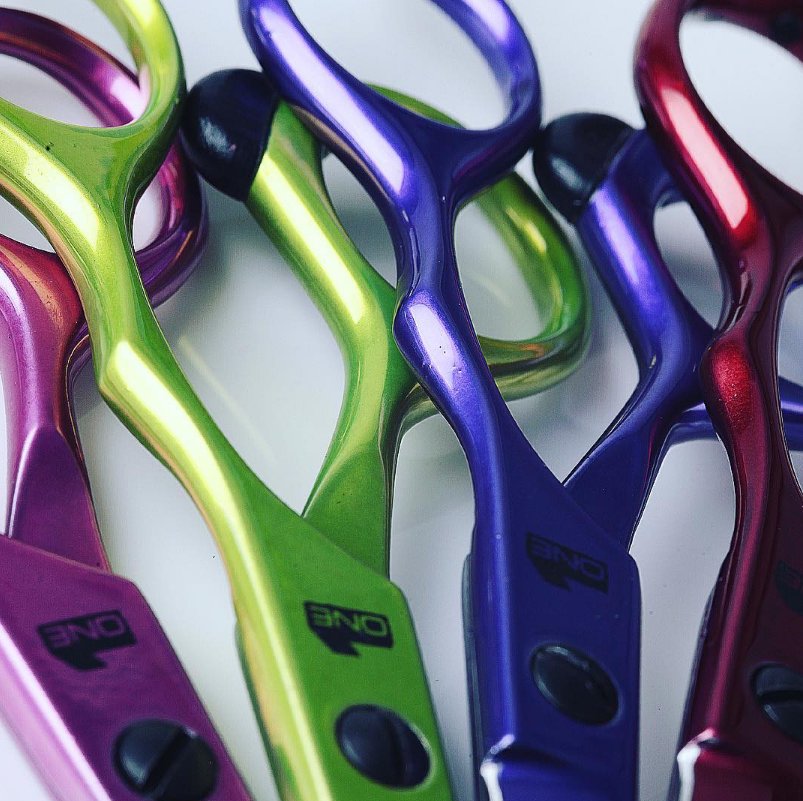 Glamtech One Neons £24+VAT #barberlife #hairdressing #hairdresserlife #barber #salon #cutoftheday #neon #scissors