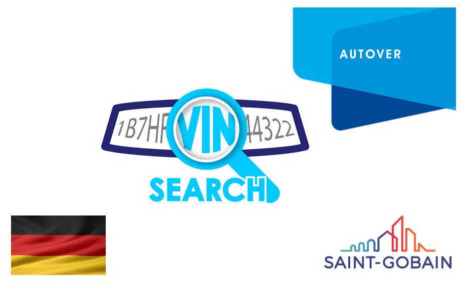 SG_Autover's tweet photo. #Saint-Gobain #Autover #VIN SEARCH service is now also available in #Germany! https://t.co/WcoO4dMrBN