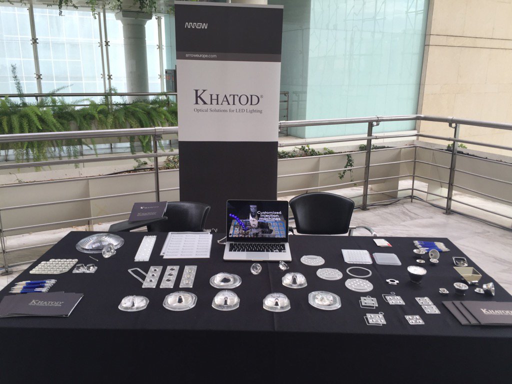 KhatodOpto's tweet photo. Arrow Multi Solution Day - Madrid 2016 #Arrow #Madrid #Khatod #lenses #LEDs #AMSD https://t.co/dPPn0r9fk8