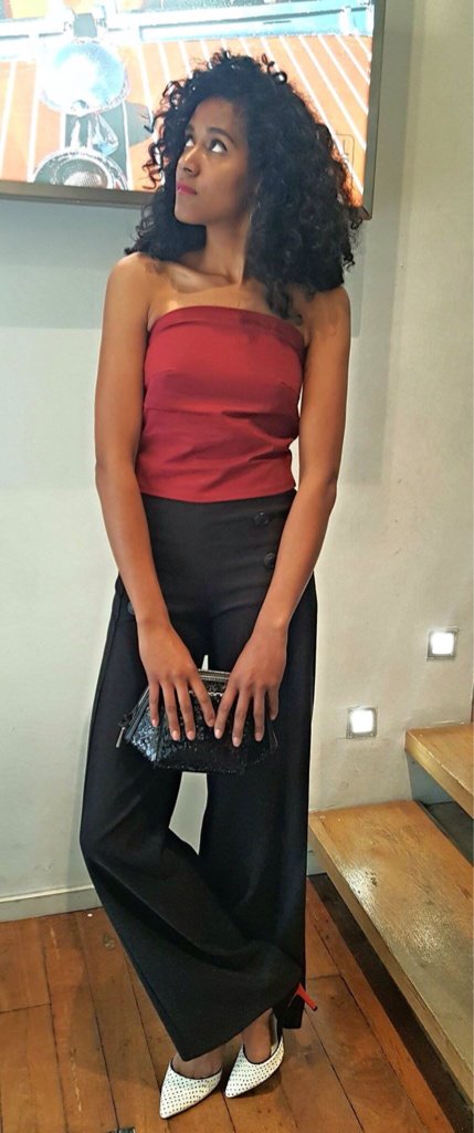 for_Vitoria's tweet photo. Hoy traemos pantalón ancho y camisa escote palabra de honor, ideal para cualquier evento #for #vitoria #tienda #moda https://t.co/mKLDAR4rcF