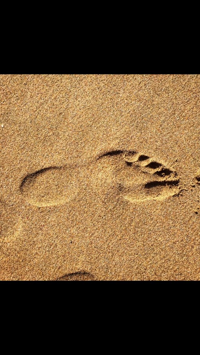 dennyss_rayy's tweet photo. Our footprints never reveal our class, race or tribe they merely say we were here and left a mark. #positivemark https://t.co/uIkMW28Fcx