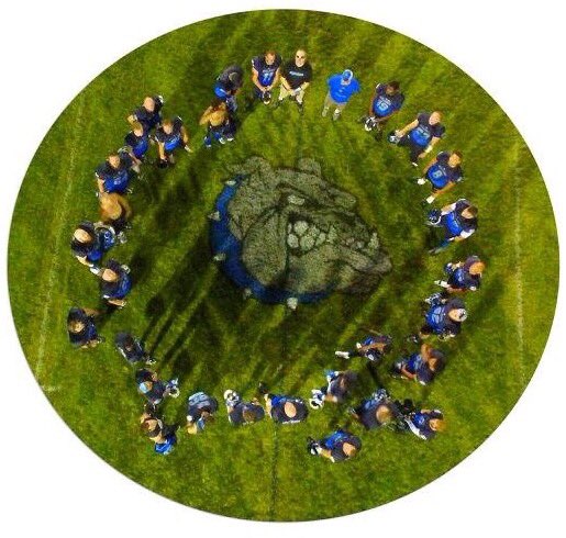 Northwest Iowa Bulldogs #semipro #football #Aurelia #Aerial #Photography
