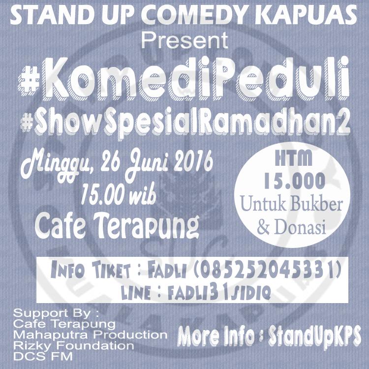 Yuk nonton acara keren kita.. cuma 15k .. cp aja ya