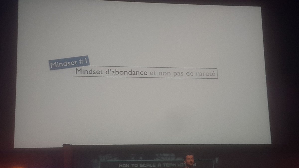 GillesKounou's tweet photo. Les mindsets du scaling d équipe #Mindset1 #web2Day https://t.co/7aXWQPcp5b