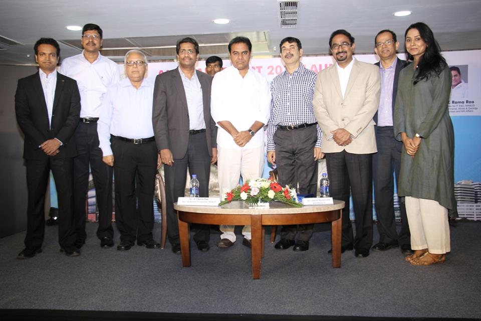 mitsind's tweet photo. Sri KT Rama Rao released IT, E&amp;C Department's Annual Report  , E&amp;C Department  Secretary Sri Jayesh Ranjan https://t.co/hIJOJDogzU