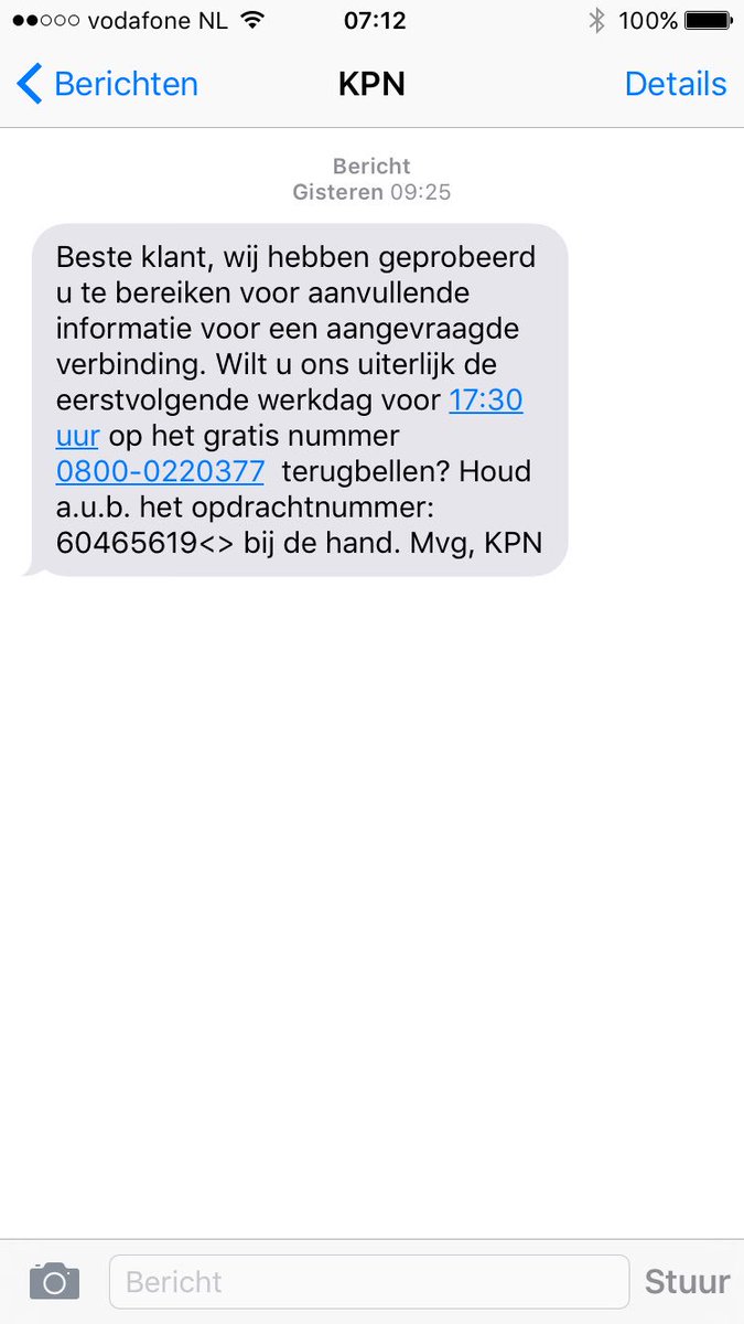 remievanos's tweet photo. @KPNwebcare dus ik vroeg me af of ik niet gefopt wordt met het bericht. https://t.co/qOz9Ls13Kc