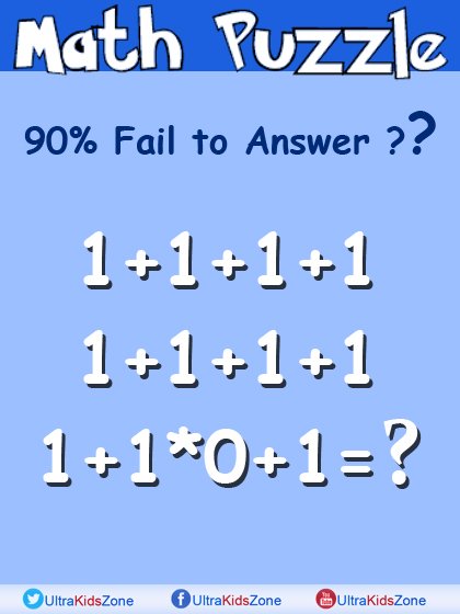 UltraKidsZone's tweet photo. Can you answer this ? #MathPuzzle https://t.co/04JO63OxOj