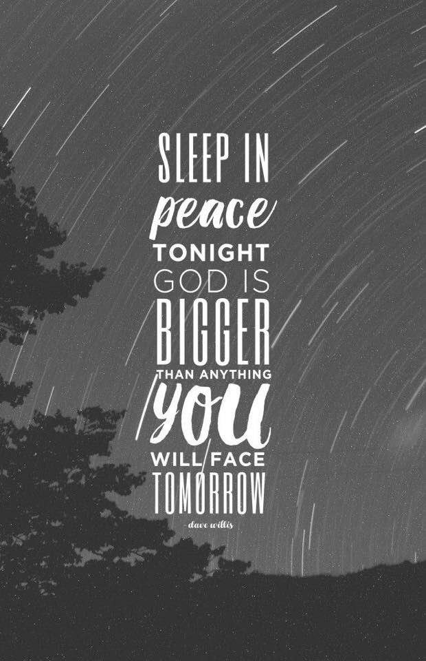 RebelCatholic's tweet photo. In case you need a reminder. You are loved and God is strong. Sleep easy. https://t.co/ConX3rdffb