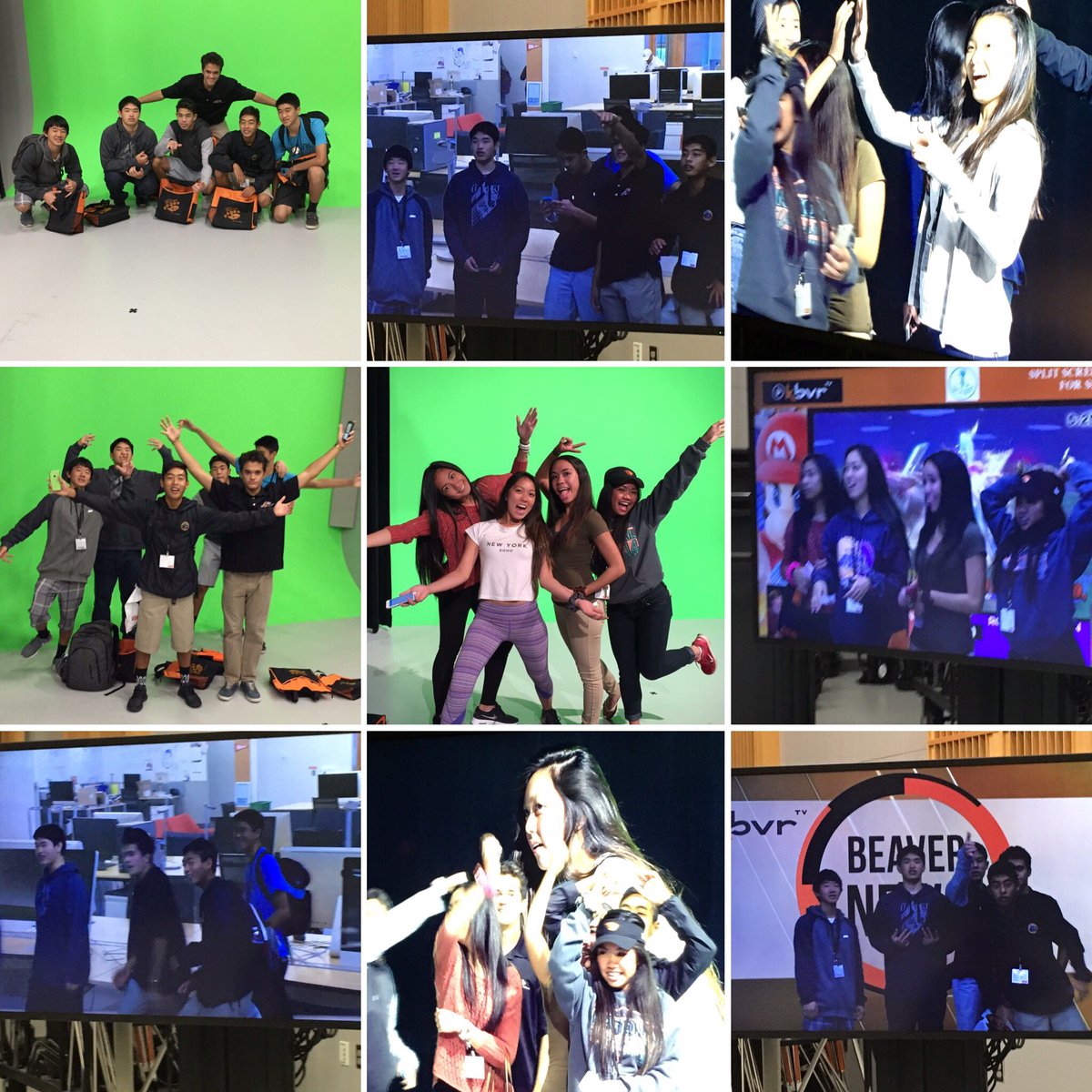 MaryknollCG's tweet image. The scholars playing around with the media at OSU #futurebeavs #maryknollcg #thisismaryknoll