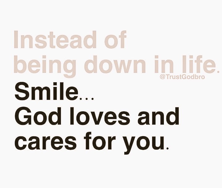 Be #positive and smile #GOD loves u ❤️ #Goodmorning