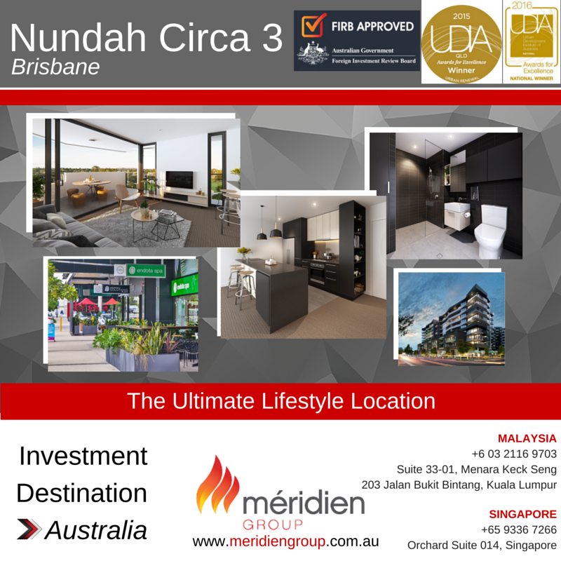 MeridienAsia's tweet photo. #MeridienExclusive, #Brisbane - Don't miss out in an award winning investment in the ultimate lifestyle location. https://t.co/WKs5FOVYpK