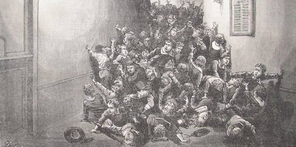 Yesterday Channel on Twitter: "#OnThisDay 1883: 183 children were killed at Sunderland's Victoria Hall theatre during variety show stampede. https://t.co/e8tFAzLF03" / Twitter