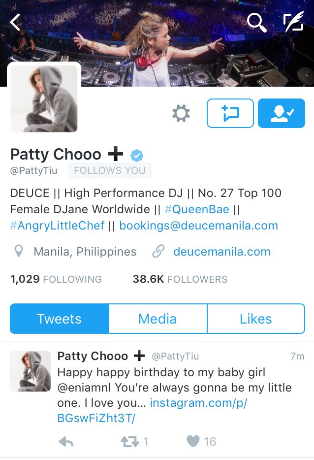 PattyDeuce's tweet photo. Congrats to our queen bae @PattyTiu check na check! 👸🏼 https://t.co/2IPyvepj9Y