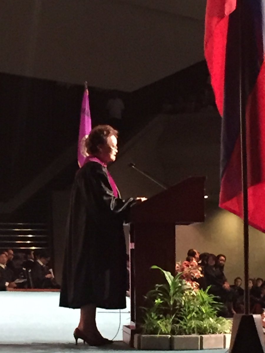 SCPh_PIO's tweet photo. The Chair of #bar2015 AJ Teresita J. Leonardo-De Castro petitions the Court to admit the 1,731 successful examinees. https://t.co/tu2HRSKqbu