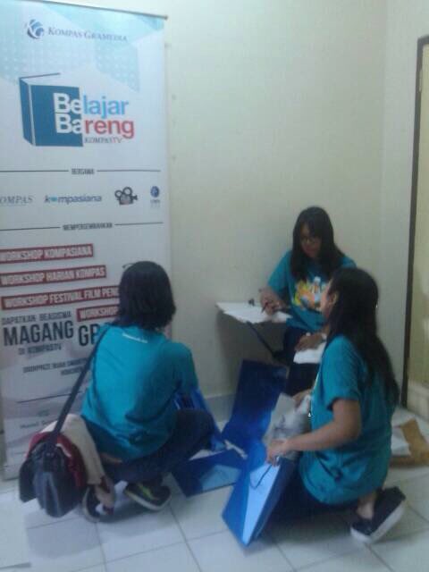 Hai gengs! Udah lama gak ngetweet nih. Hari ini kita mau live report kegiatan kompas muda Bali.