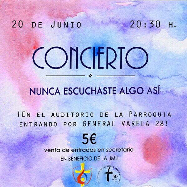 SanGermanMadrid's tweet photo. 20/junio a las 20:30h representación única de "Nunca escuchaste algo así", musical que te hará cantar 😊 #Krakow2016 https://t.co/SaeBubf0uH
