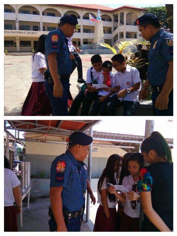 School Visitation/Distribution of IEC BALIK ESKWELA 2016 at Divina Pastora Col Gapan City NE @rpio_pro3 @rpsb3_pro3