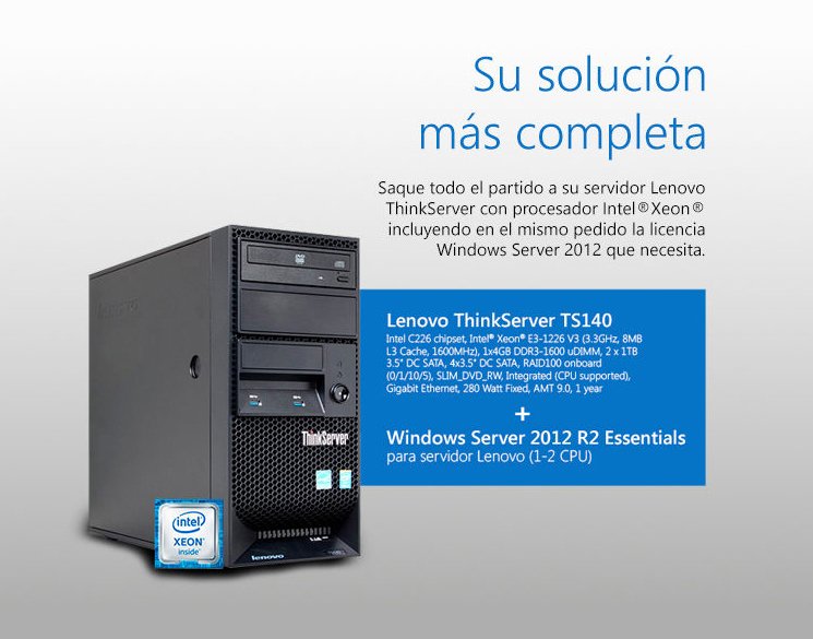 NVPC_Sevilla's tweet photo. .#Windowsserve .#PymesUnidas .#empresa aprovecha .#distribuimos https://t.co/Kouzu6ESpK @LenovoES @Intel_Spain https://t.co/kqxyNMPCNC