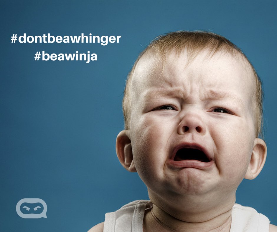 Winja_Feed's tweet photo. Winjas get their complaints heard, supported and amplified. #dontbeawhinger #beawinja https://t.co/N6PhTXUmIP
