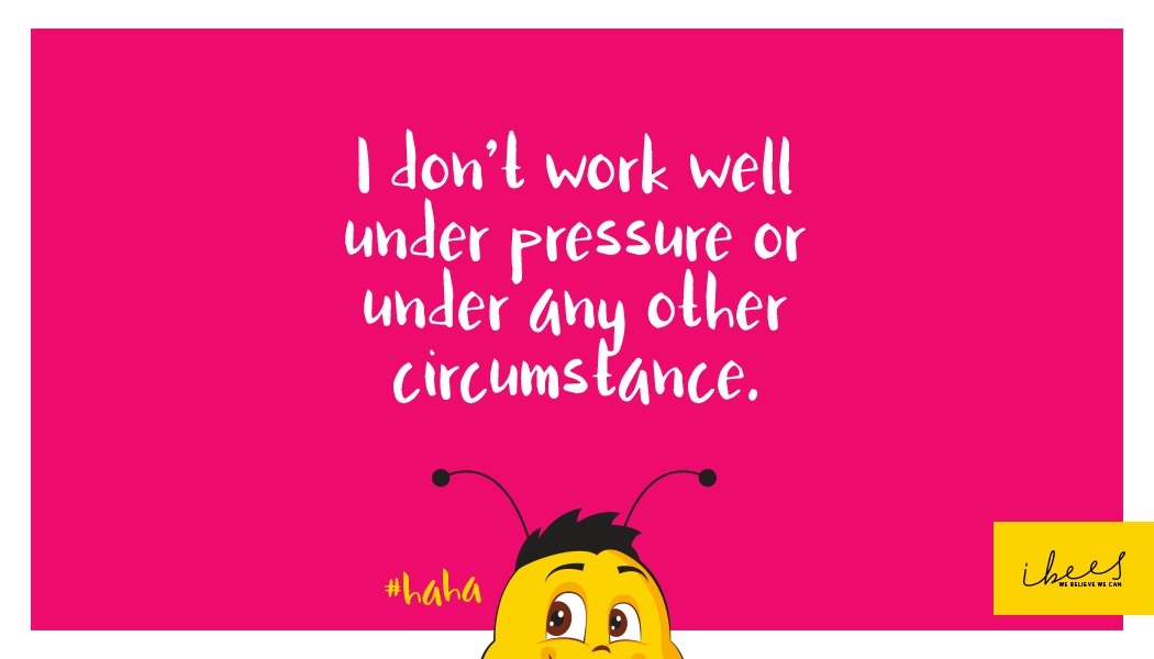 interactivebees's tweet photo. Our "Fun Quotient". We are the gifted few who make even #life feel like a breeze. 
#Jokeoftheday
#funatibees 
#haha https://t.co/d4BYZb7KXm