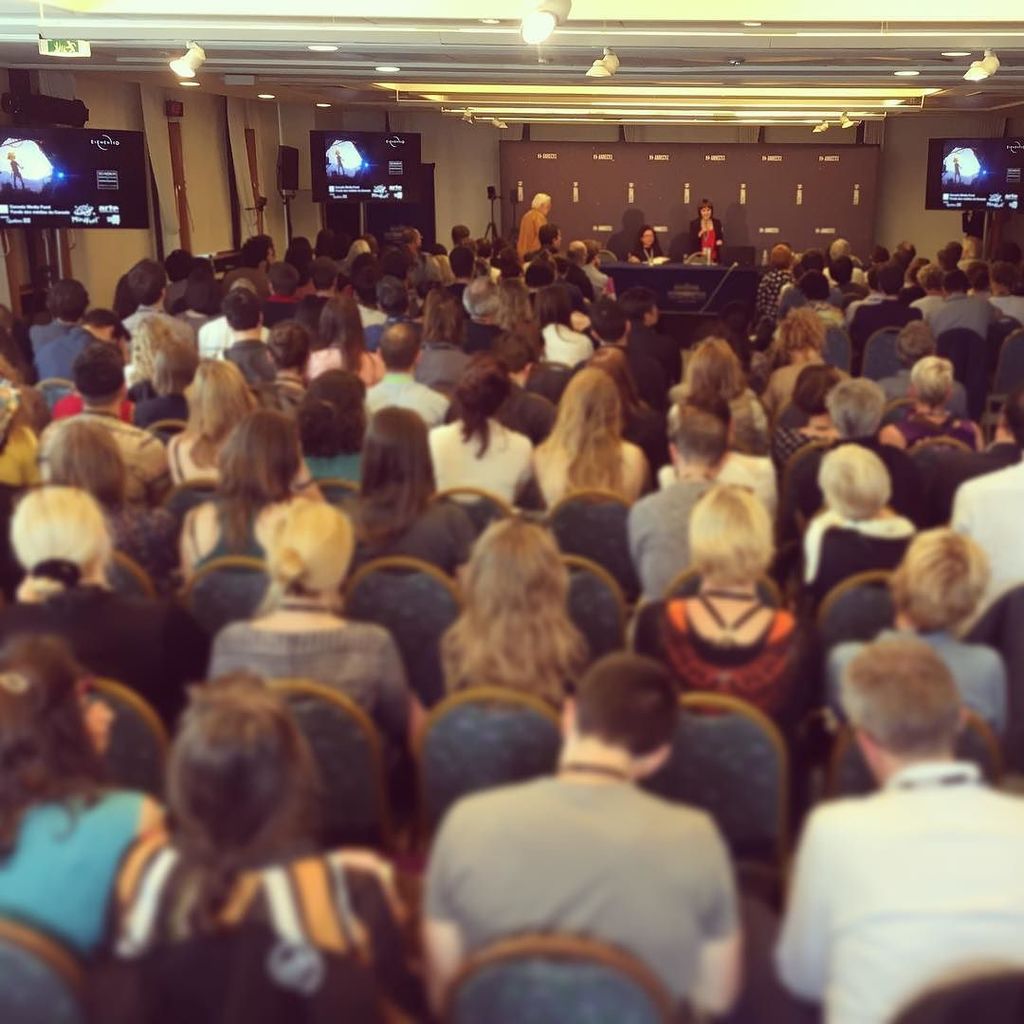 edfilmsworld's tweet photo. Packed house for our #ELEMENTED #xmedia pitch yesterday. Tough competition. All the projec… https://t.co/KB8pJhVqBE https://t.co/O9K9Z9hmZX