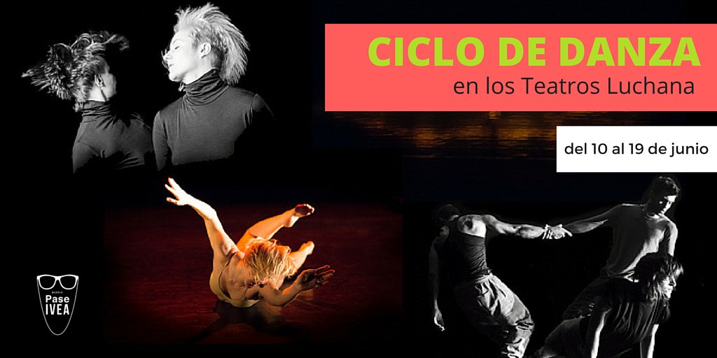 paseivea's tweet photo. ¿Necesitas un buen plan en #Madrid? Apúntate a los Ciclos de Danza en @TeatrosLuchana https://t.co/kAnXswBrxG https://t.co/dVmtnPkEWZ