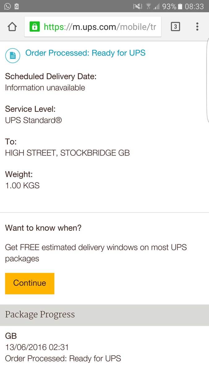 spitfireuk1's tweet photo. So @cex marked my order as dispatched but I'm still not convinced by the tracking that it's going anywhere https://t.co/CClZpoQoRv