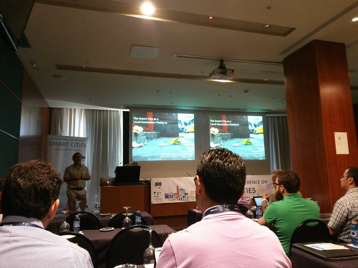 SmartCT2016's tweet image. The presentations of the second day start in a few minutes!