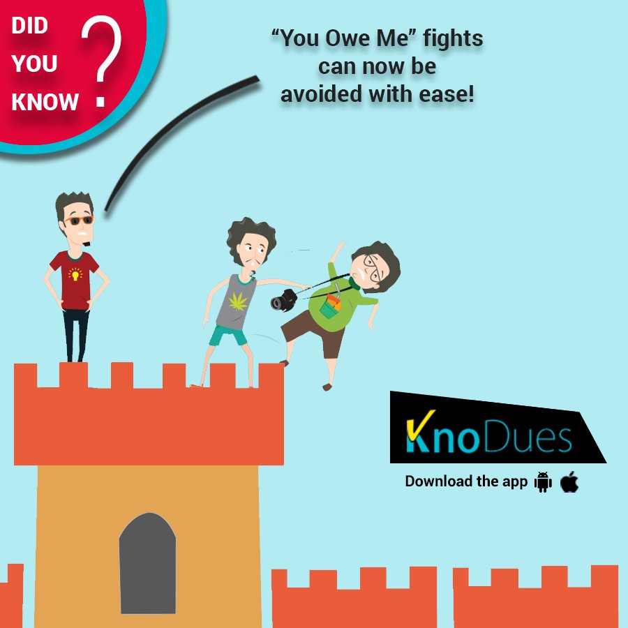 #DidYouKnow that #KnoDues lets you record &amp; split expenses to the last accurate penny?
link: smarturl.it/KnoDues