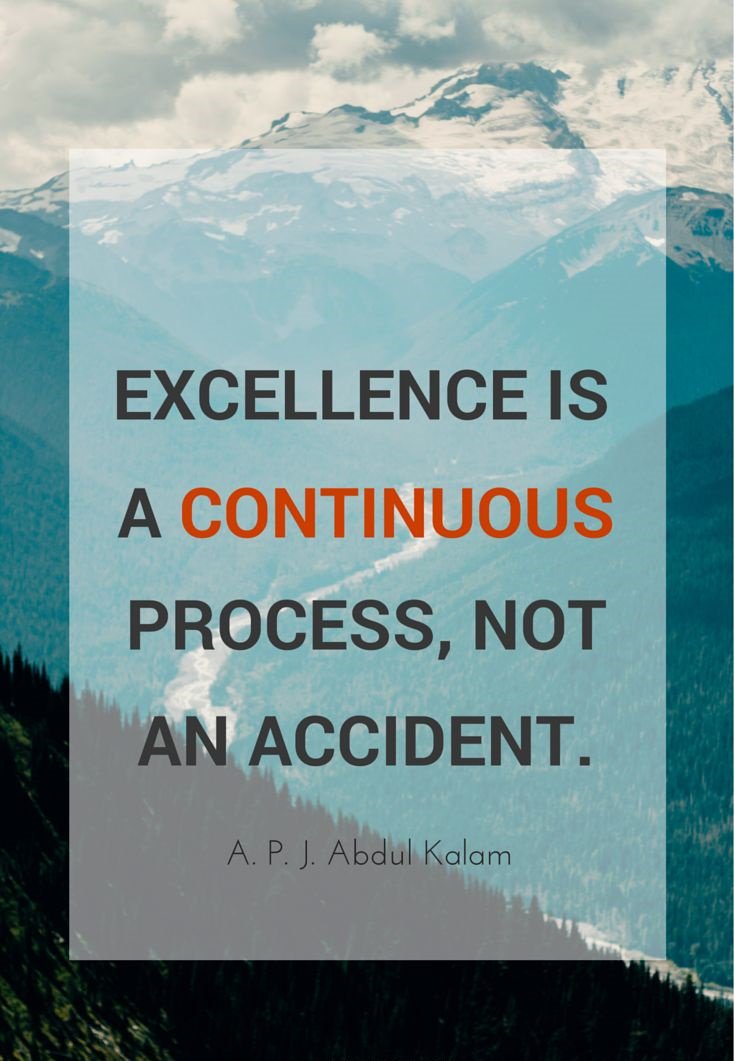 BarcodeCreator's tweet image. "#Excellence is a continuous #process and not an #accident."