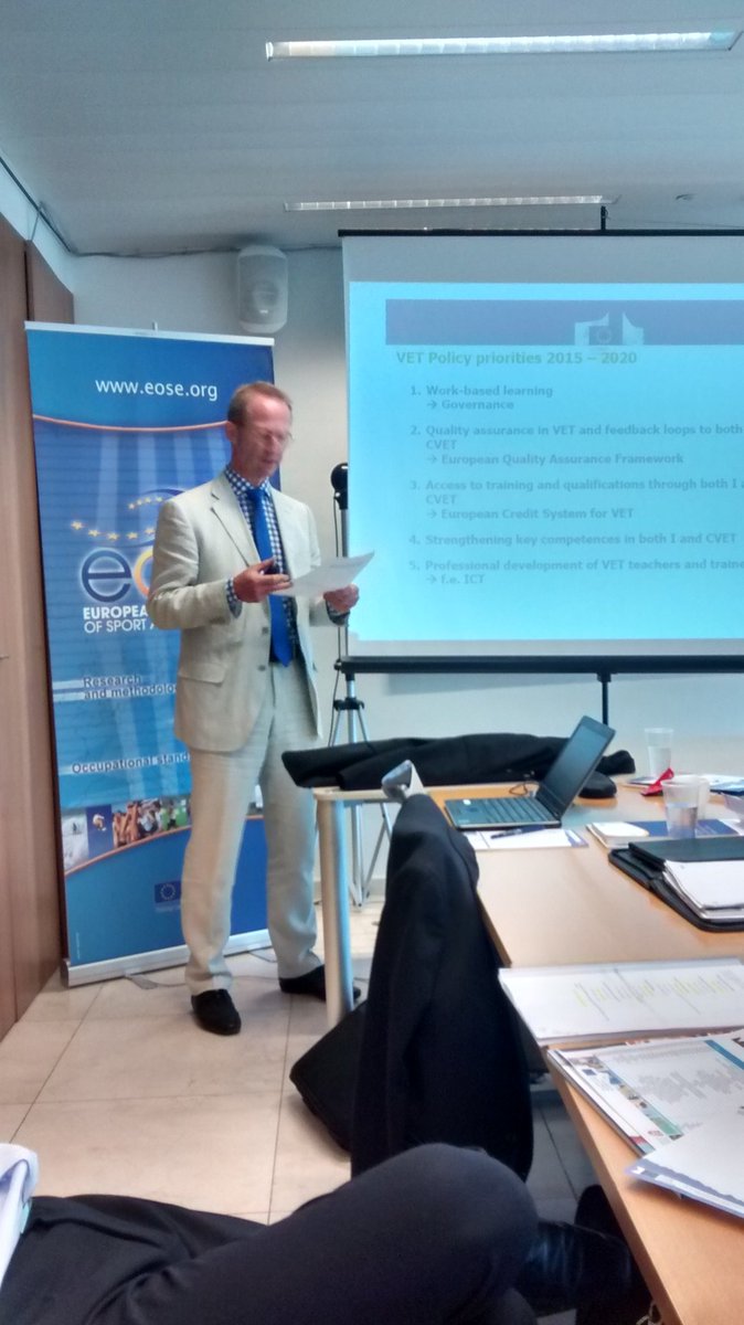 EOSE_skills's tweet photo. #FelixRohn from @DGEmployment highlighting key aspects of #learningmobility. 
@EOSE_skills 2016 workshops https://t.co/Xoz8E0dDbr