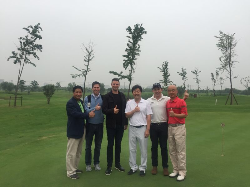 Our hosts at CGTF. Home of China Junior team.  @Auckland_NZ <a href="/Tourism_NZ/">New Zealand</a>. Off to Beijing now for second site. #China