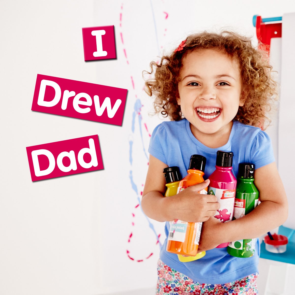ELCUK's tweet photo. Don't forget to tweet us a pic of your little one's daddy drawings using #IDrewDad for the chance to win ELC paints! https://t.co/oErb3Sml0I