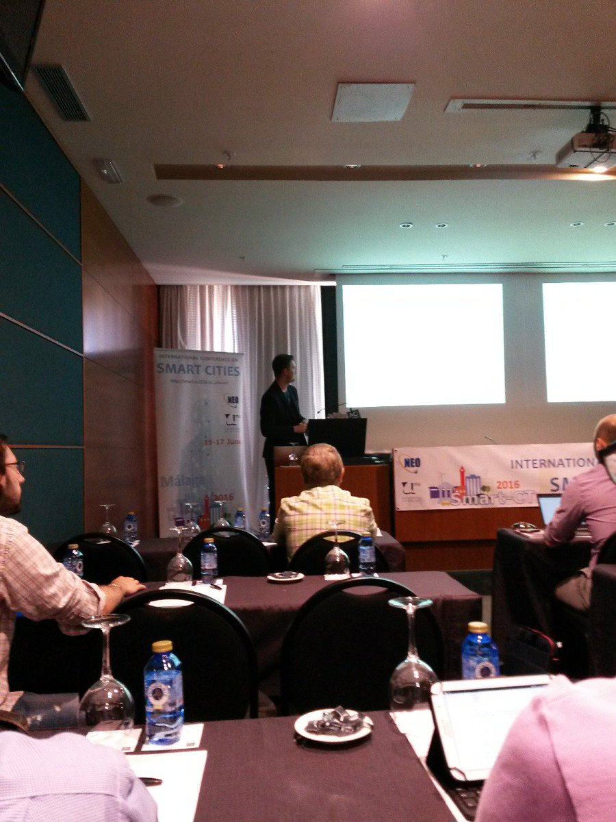 SmartCT2016's tweet image. Nils Walravens @nwalrave opens the session today.