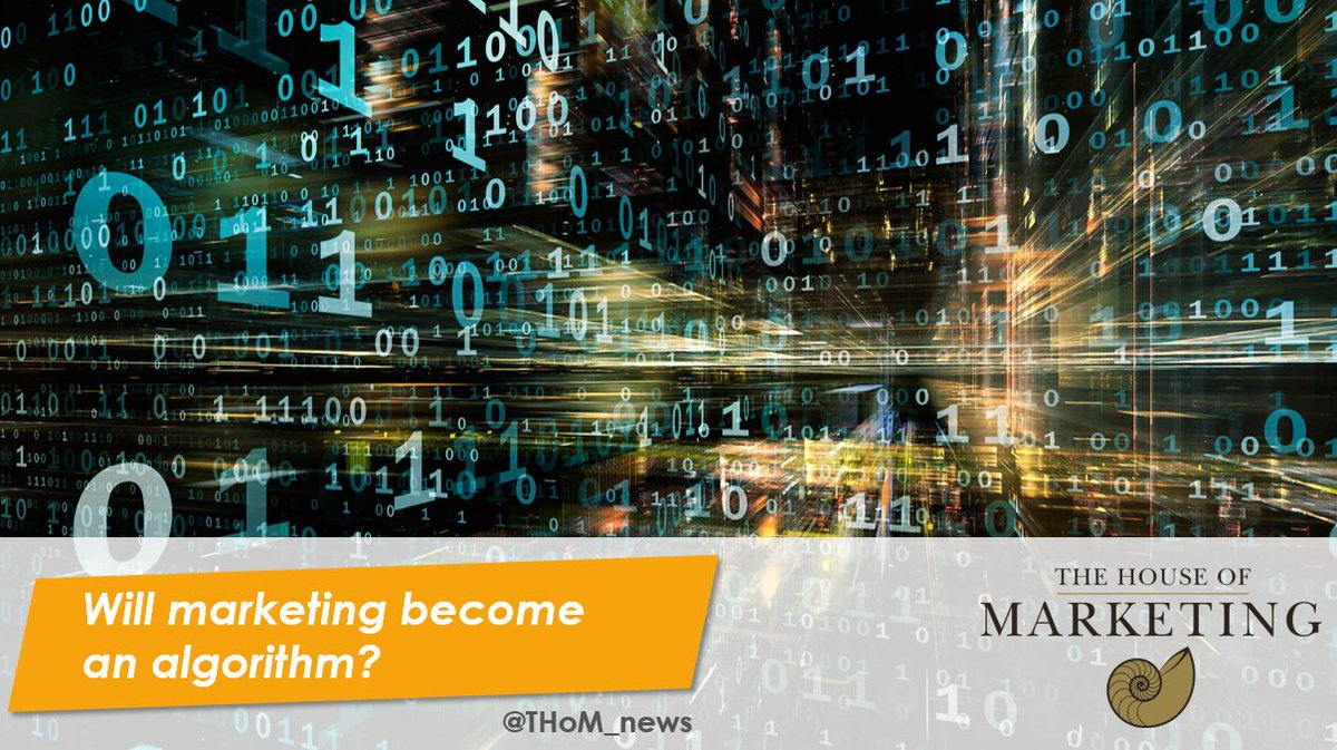 Will marketing become an algorithm? Discover it during our panel discussion led by Thomer Renout at #WebTomorrow